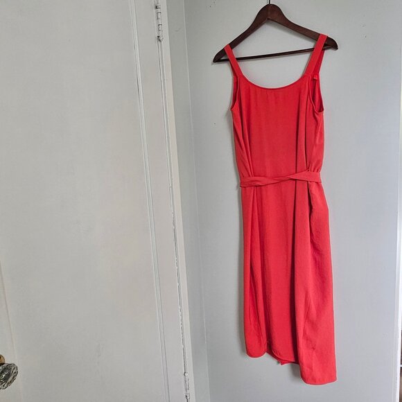 Everlane Japanese GoWeave Tank Wrap Dress - Midi - Size 4 - Picture 2 of 4